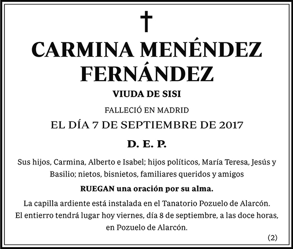 Carmina Menéndez Fernández